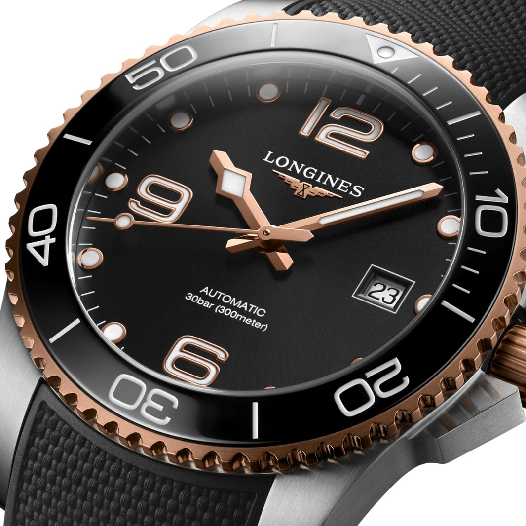 Longines Black Men Watch L37813589