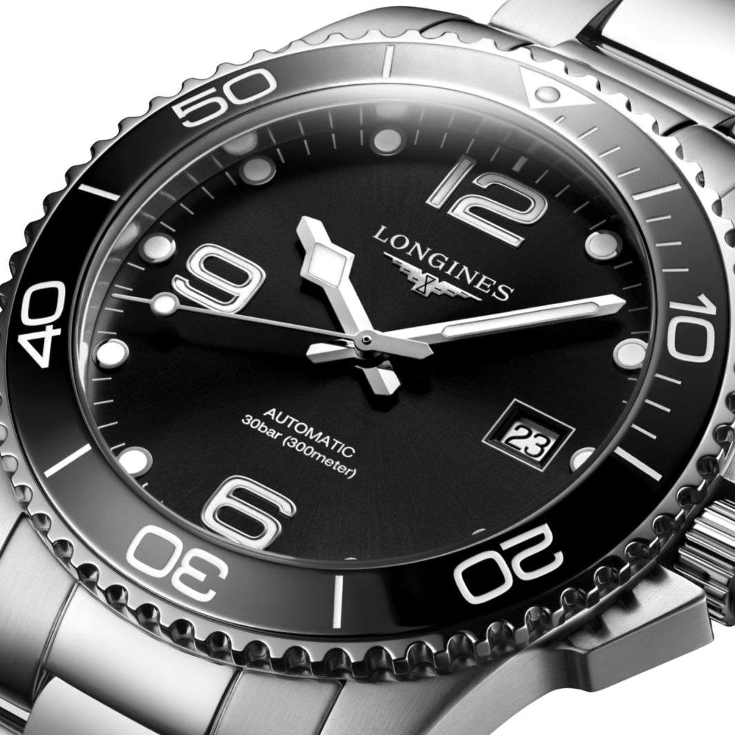 Longines Black Men Watch L37814566