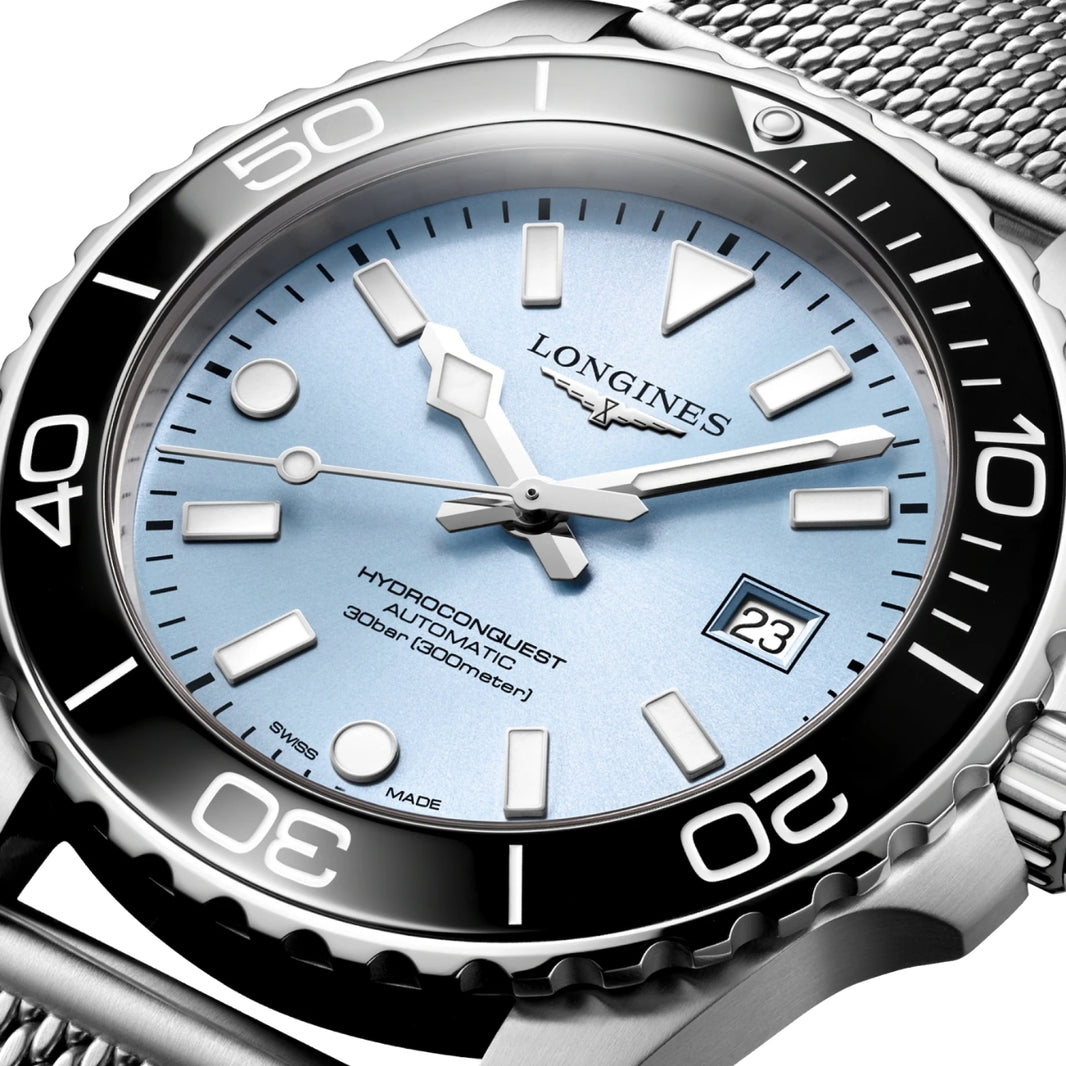 LONGINES Frosted Blue sunray Men Watch L37884996