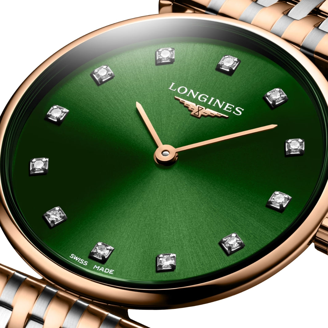 LONGINES Sunray green Women Watch L45121087