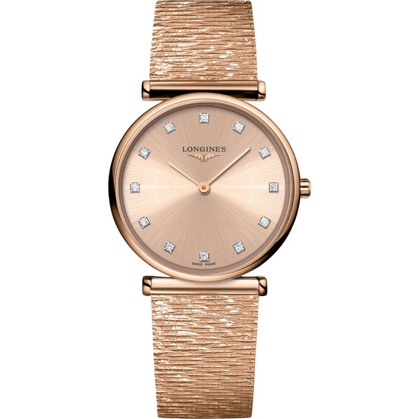 LONGINES Pink Sunray Women Watch L45121938