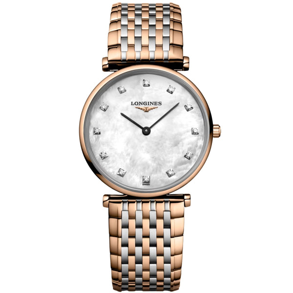 LONGINES White mother of pearl Women Watch L45121977