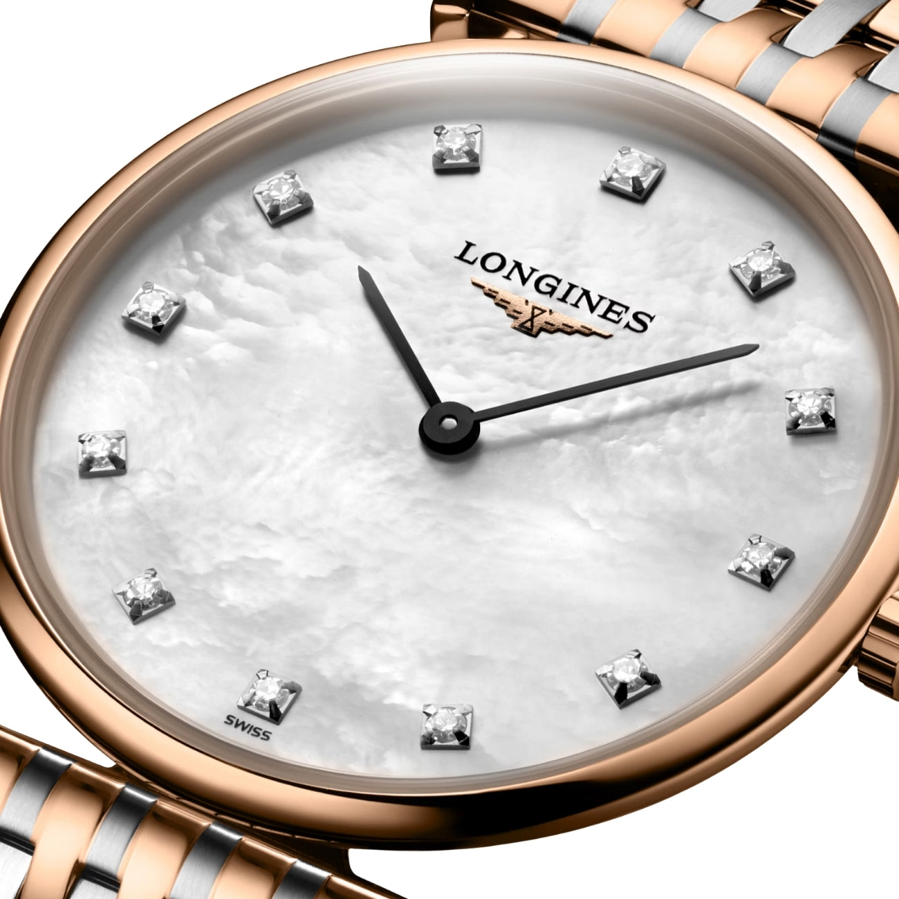 LONGINES White mother of pearl Women Watch L45121977