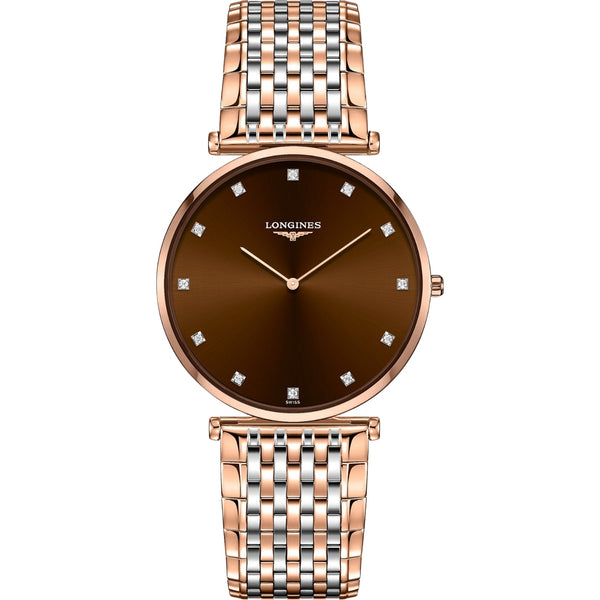 LONGINES Brown Men Watch L47661677