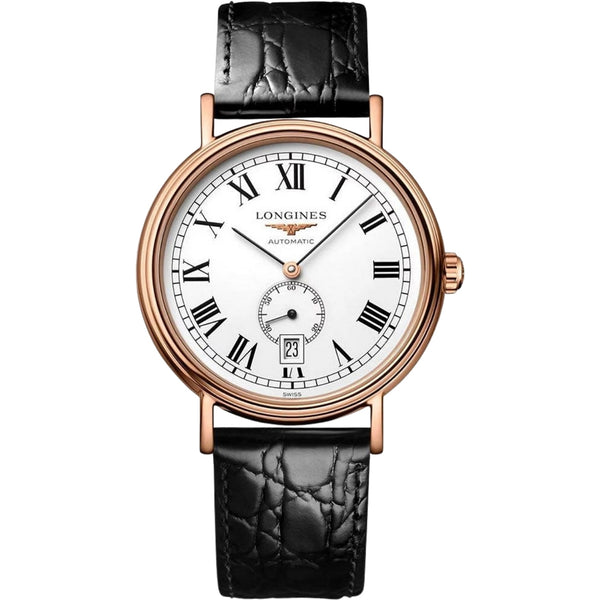 LONGINES White Roman numerals Men Watch L49041112