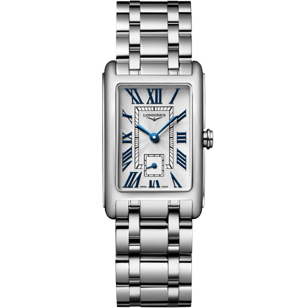 Longines Dolcevita Silver Dial Steel Bracelet Watch L55124706