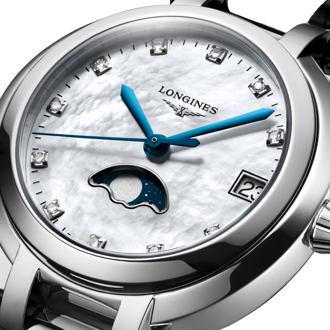 LONGINES White mother of pearl Women Watch L81154676