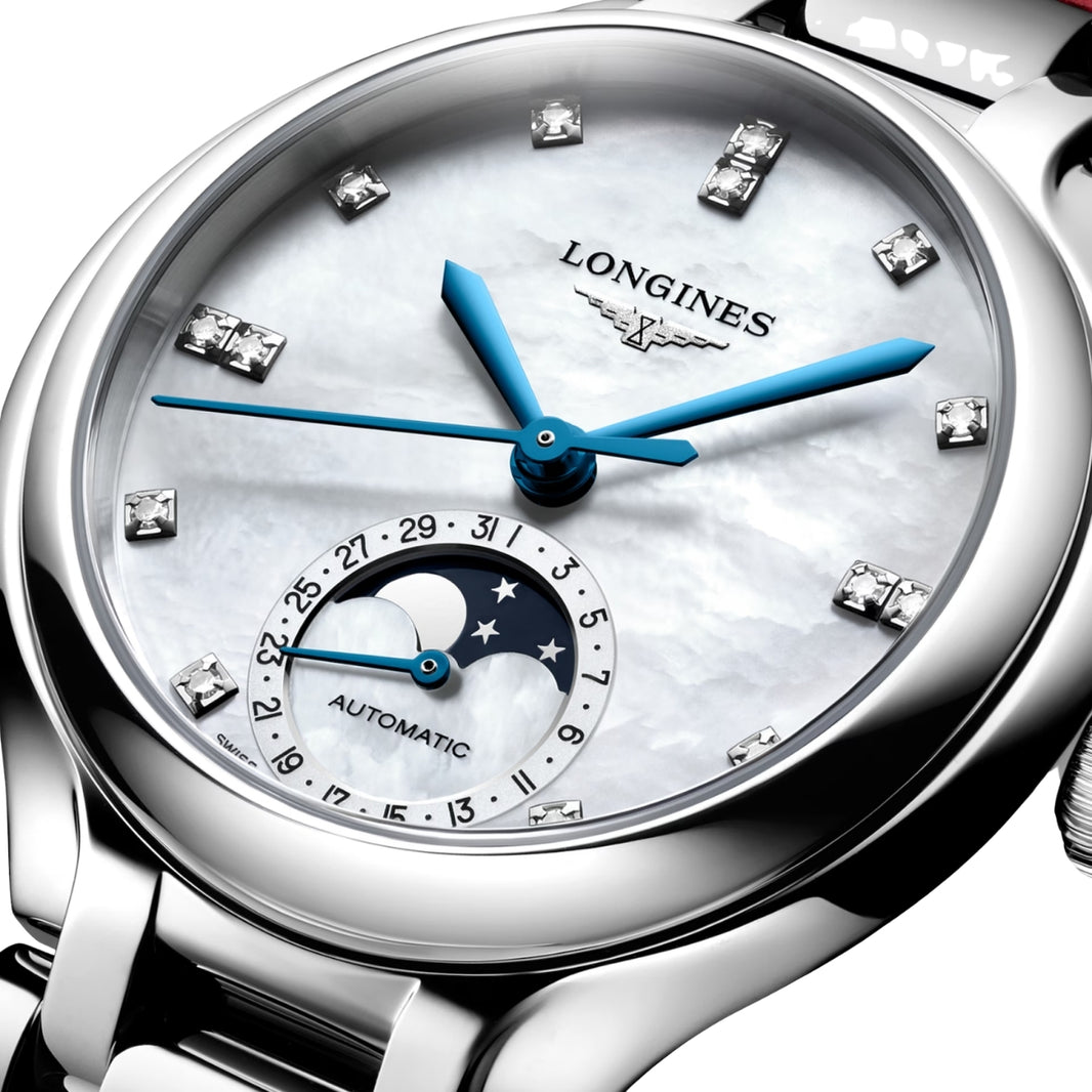 LONGINES White mother of pearl Women Watch L81264872