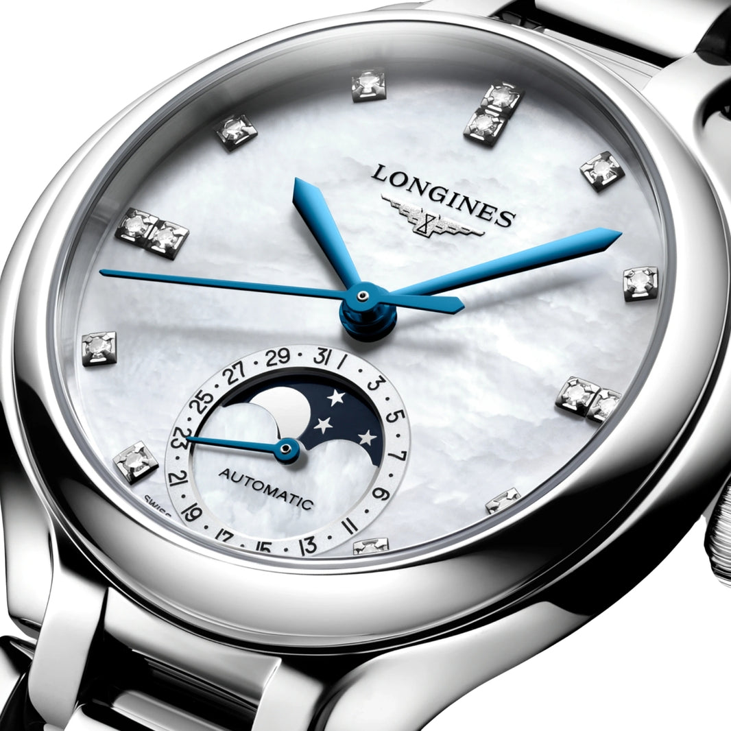 Longines White Mother of Pearl Women Watch L81264876