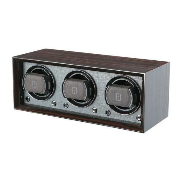 Paul Design Petite 3 Watch Winder Macassar