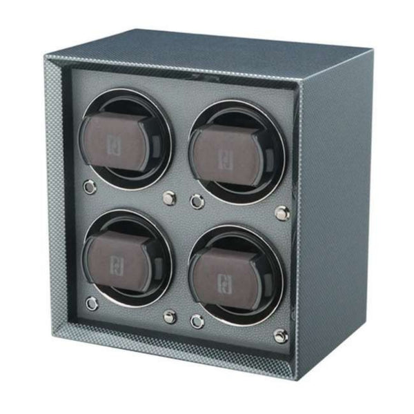 Paul Design Petite 4 Watch Winder Carbon Fiber
