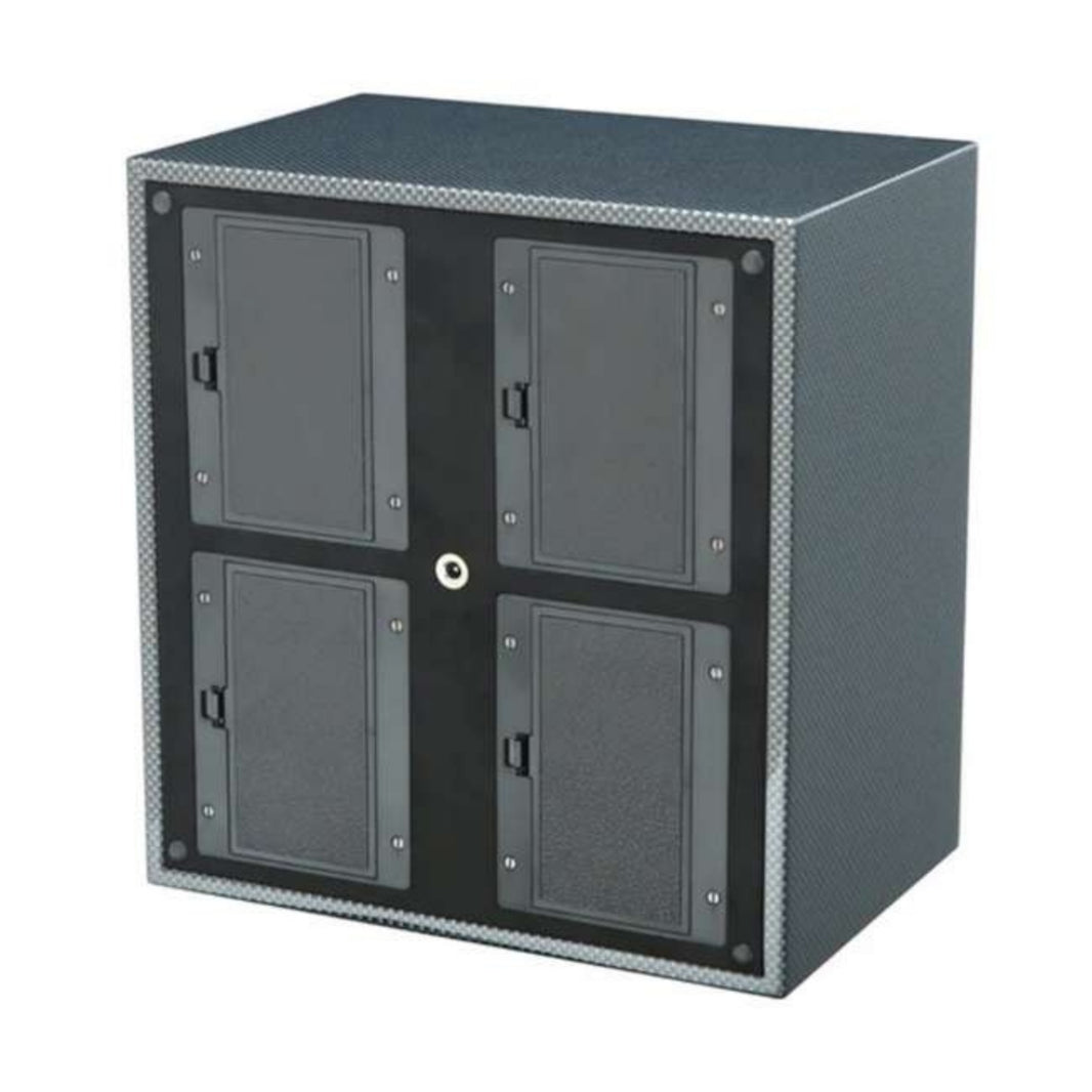 Paul Design Petite 4 Watch Winder Carbon Fiber