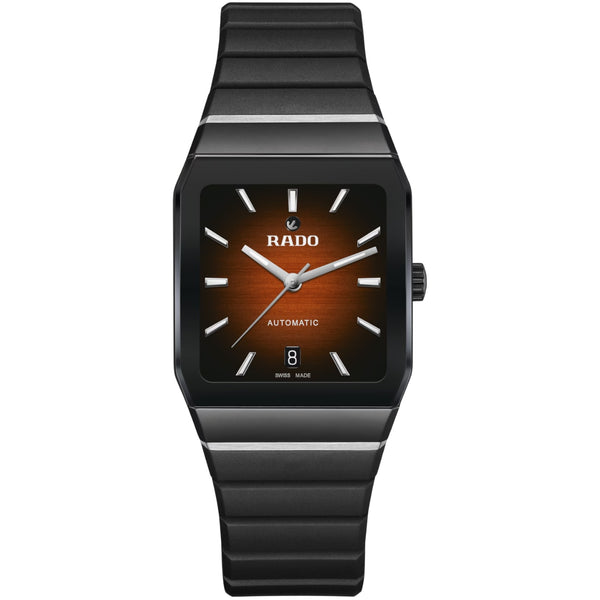 Rado Anatom Automatic Brown Dial Rubber Strap Unisex Watch R10202309