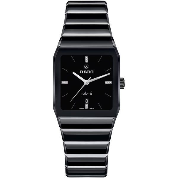 Rado Anatom Automatic Black Diamond Dial Ceramic Men's Watch R10260712