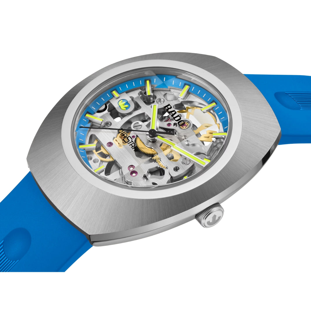 Rado DiaStar Original Automatic Skeleton Blue Dial Limited Edition Watch R12169209