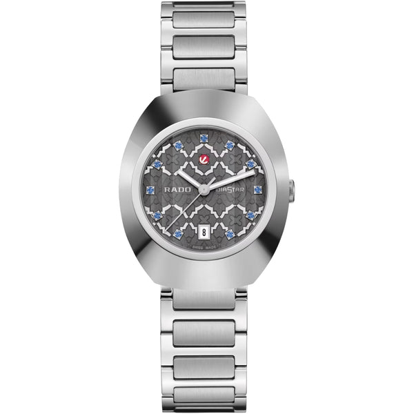 Rado DiaStar Original Automatic Rhodium Dial Stainless Steel Women's Watch R12170113