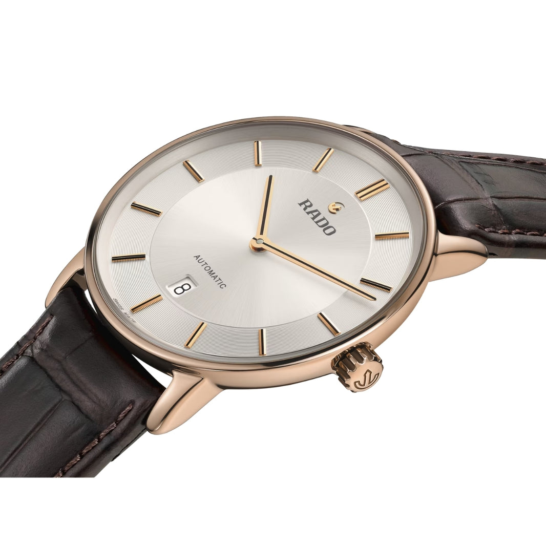 Rado DiaMaster Automatic Silver Dial Ceramos Men's Watch R14068036