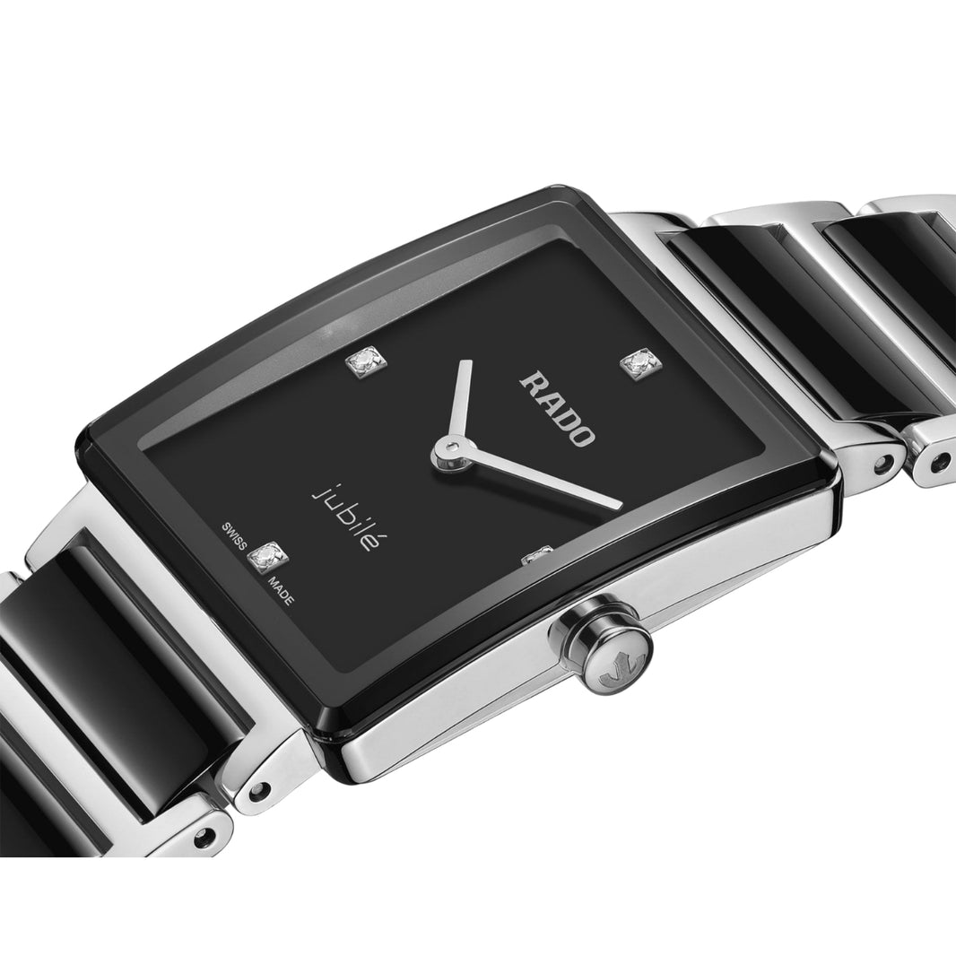 Rado Integral Quartz Black Women R20250712
