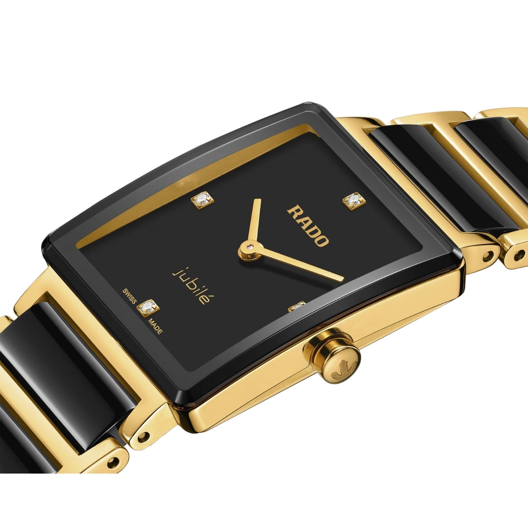 Rado Integral Quartz Black Women R20252702