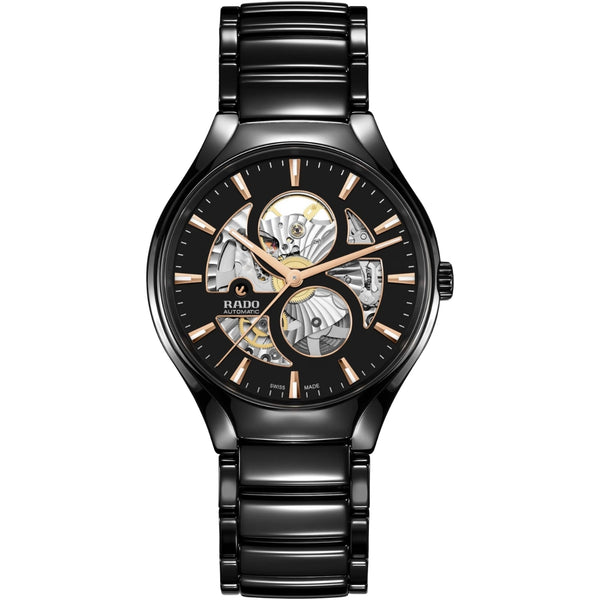 Rado True Round Automatic Black Unisex R27107172
