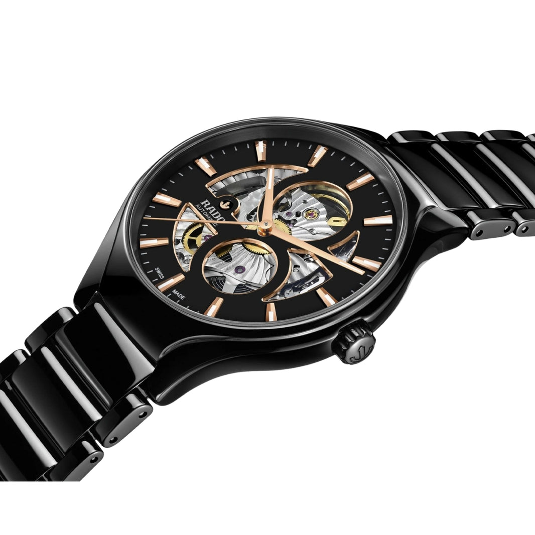 Rado True Round Automatic Black Unisex R27107172