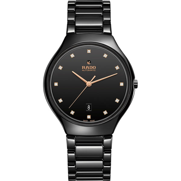 Rado True Thinline Automatic Black Unisex R27113722