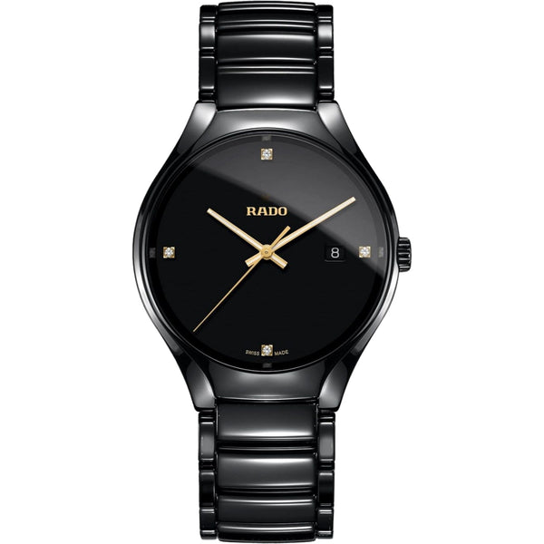 Rado True Round Quartz Black Men R27238712