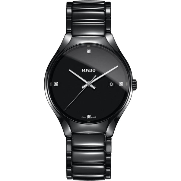 Rado True Round Quartz Black Men R27238722