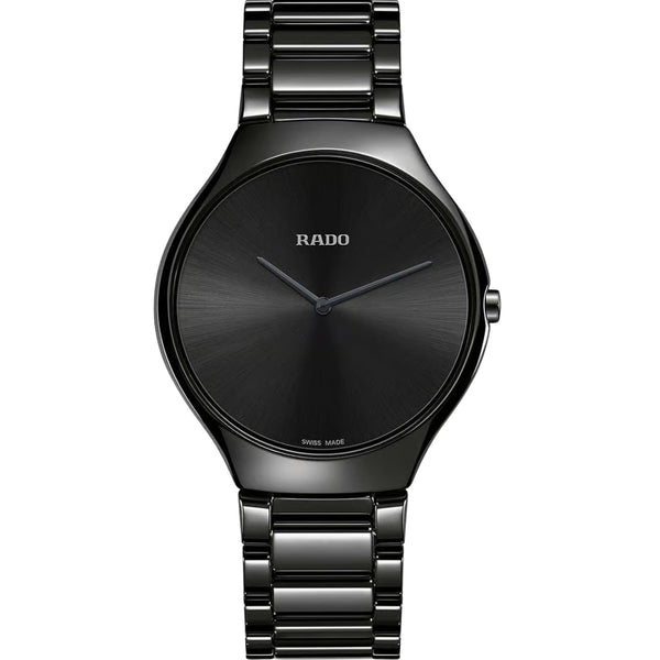 Rado True Round Quartz Black Men R27741182