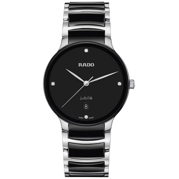 Rado Centrix Quartz Black Diamond Dial Unisex Watch R30021712