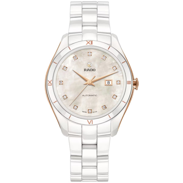 Rado HyperChrome Automatic White Diamond Ceramic Women's Watch R32033902