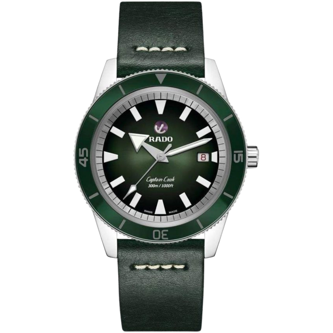 Rado Captain Cook Automatic Green Men R32105319