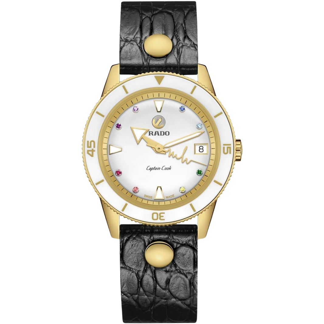 Rado Captain Cook Automatic White Women R32117708