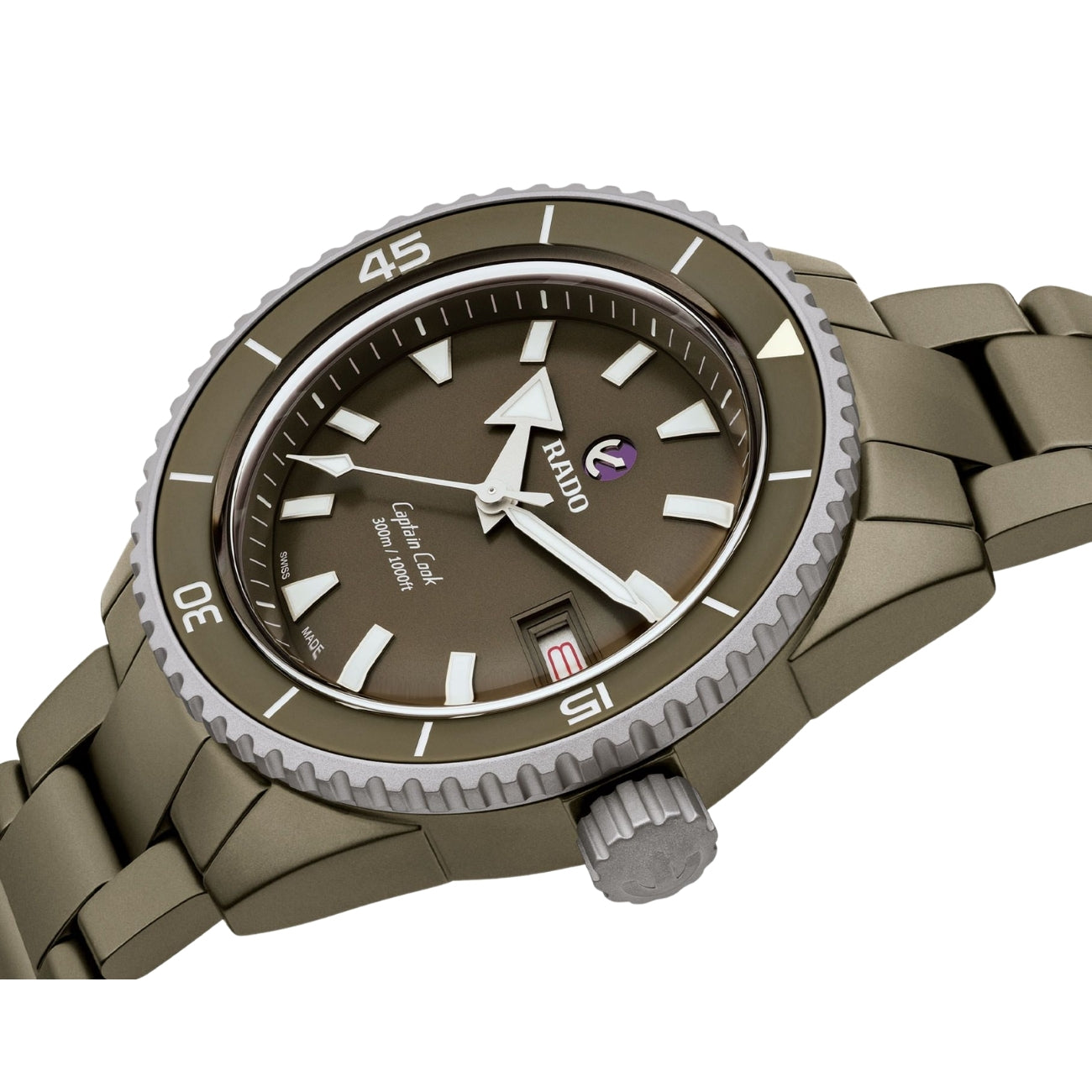 Rado Captain Cook Automatic Green Men R32130312
