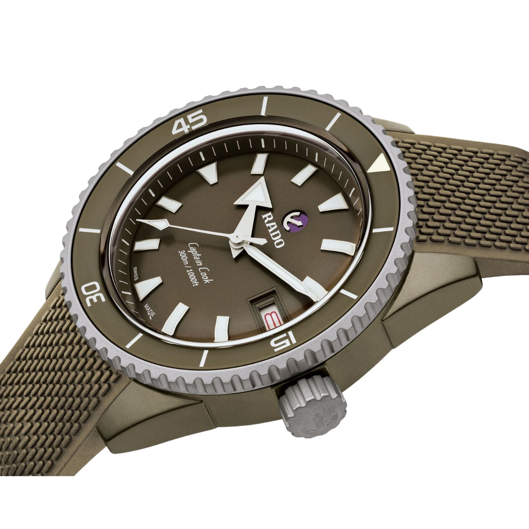 Rado Captain Cook Automatic Green Men R32130318