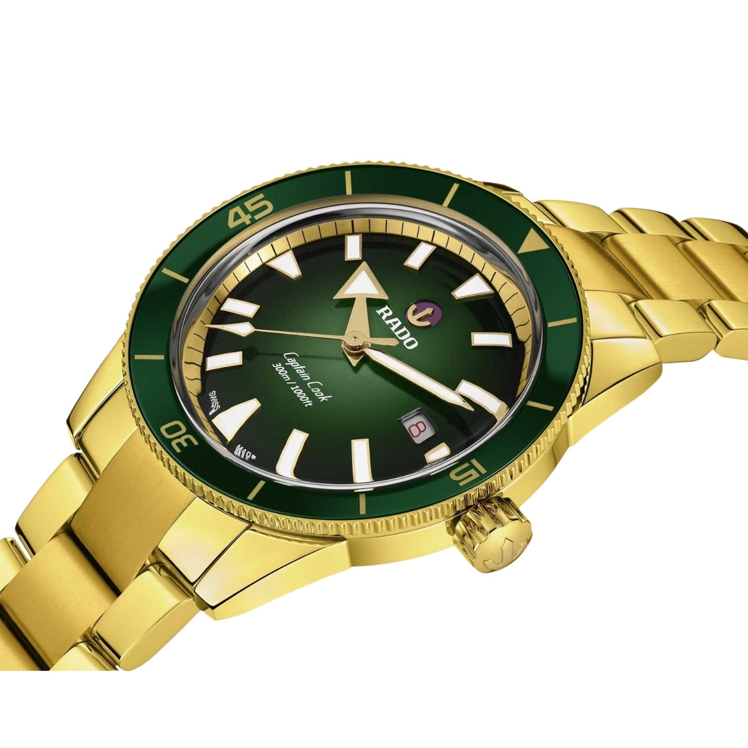 Rado Captain Cook Automatic Green Men R32136323