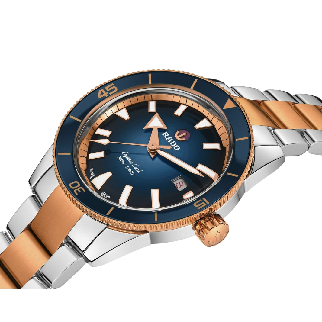 Rado Captain Cook Automatic Blue Men R32137203