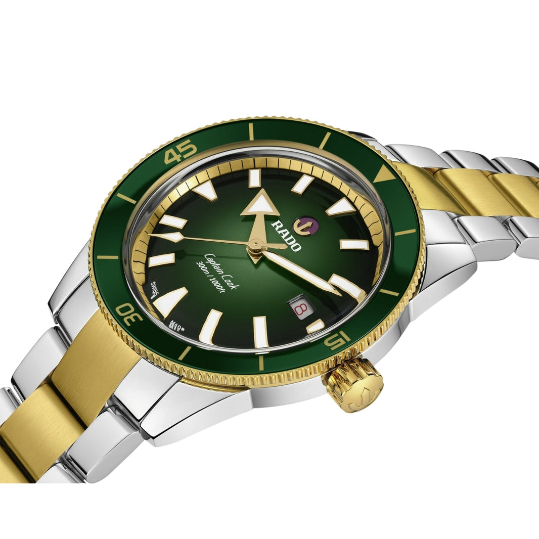 Rado Captain Cook Automatic Green Men R32138303