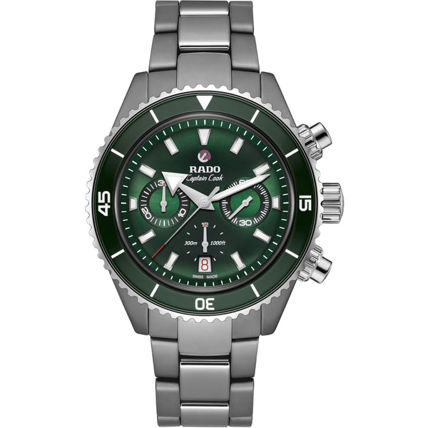 Rado Captain Cook Automatic Green Men R32189313