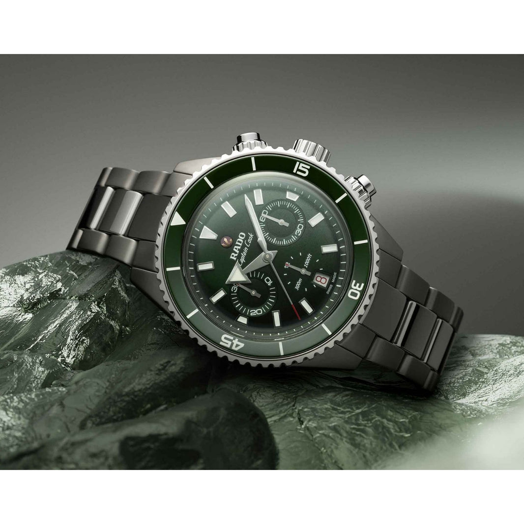 Rado Captain Cook Automatic Green Men R32189313