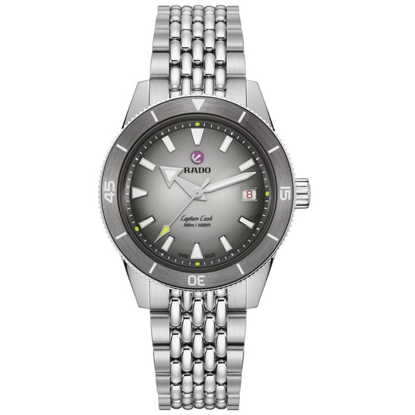 Rado Captain Cook Automatic White Dial Fabric Strap Men's Watch R32222108