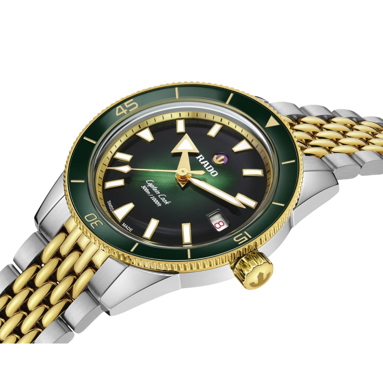 Rado Captain Cook Automatic Green Men R32225313