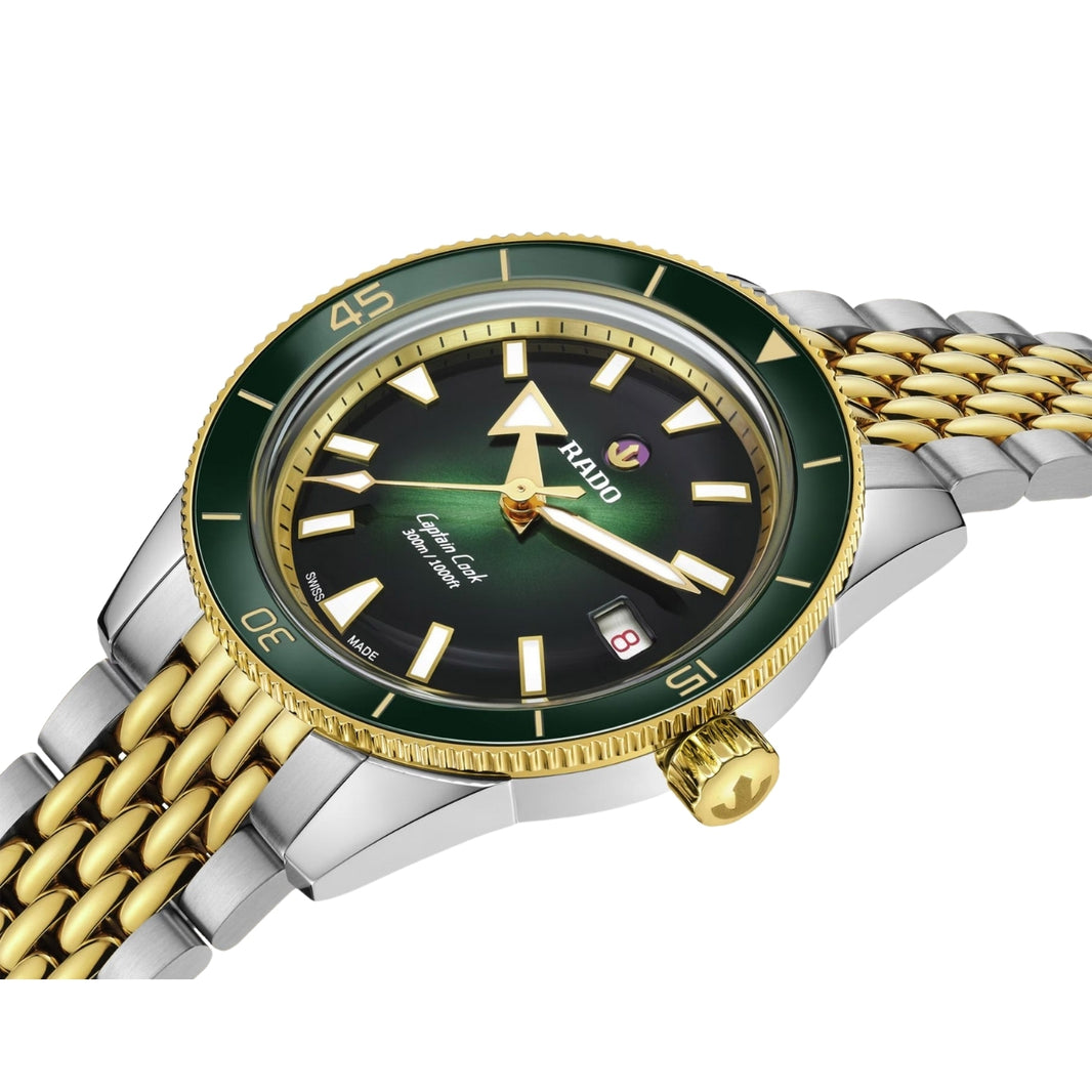 Rado Captain Cook Automatic Green Men R32225313
