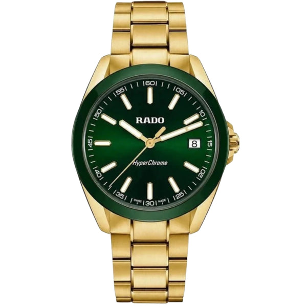 Rado Quartz Green Dial Stainless Steel Men's Watch R32283313