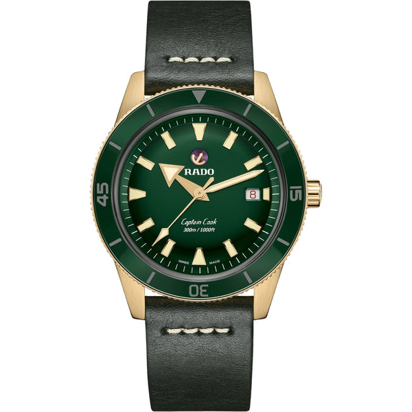 Rado Captain Cook Automatic Green Men R32504315