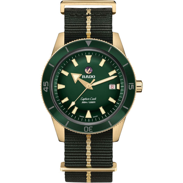 Rado Captain Cook Automatic Green Men R32504317