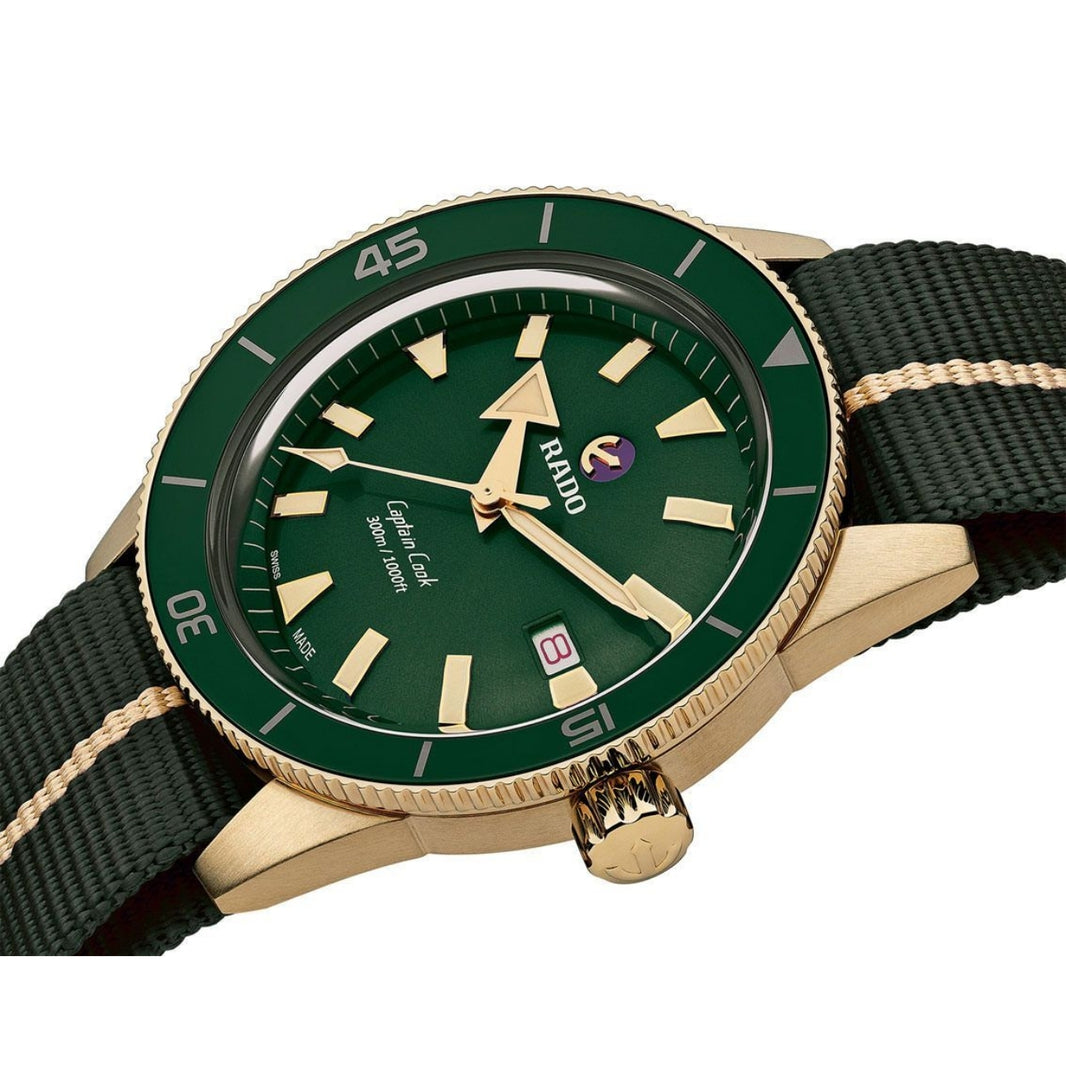 Rado Captain Cook Automatic Green Men R32504317