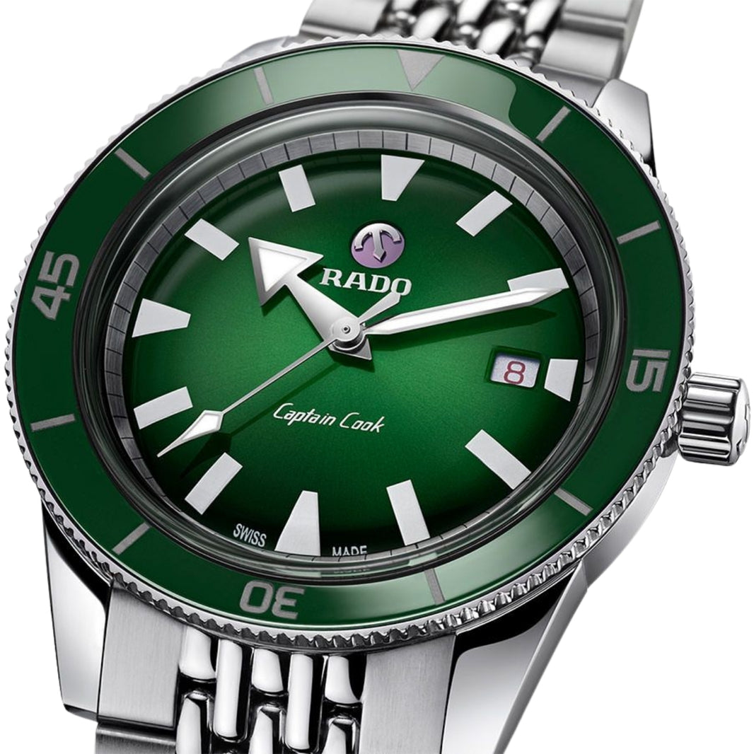 Rado Captain Cook Automatic Green Men R32505313