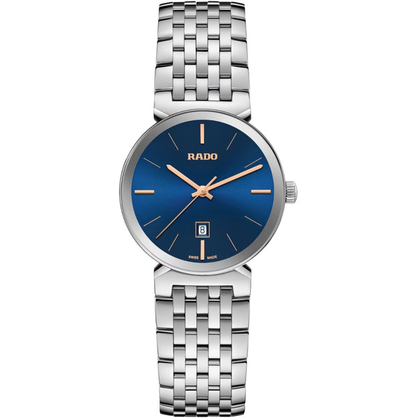 Rado Florence Blue Dial Silver Stainless Steel Women's Watch R48913203