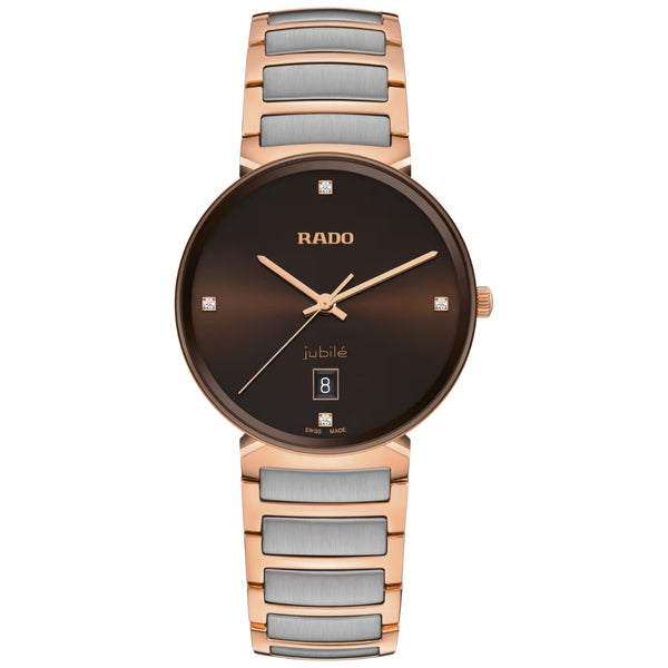 Rado Florence Quartz 38mm Brown Diamond Dial Women's Watch R48918703
